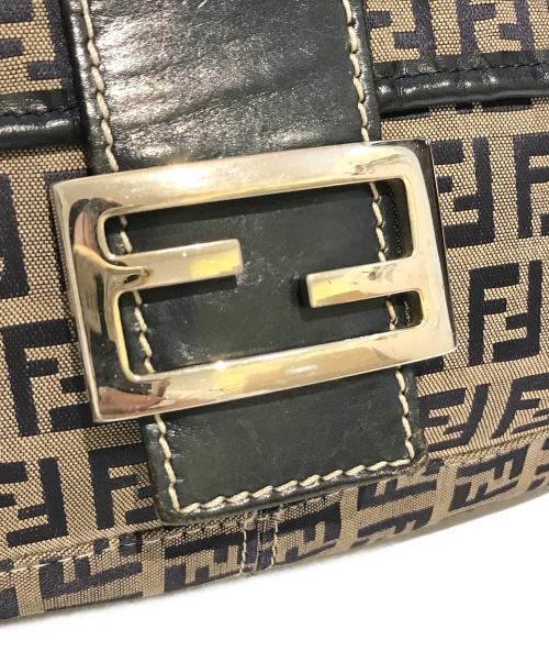 FENDI（フェンディ）FENDI (フェンディ) ズッキーノショルダーバッグ　26325 ブラウンの古着・服飾アイテム