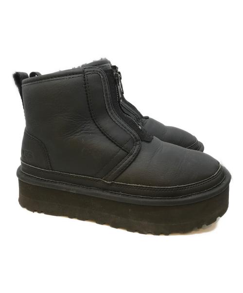 UGG（アグ）UGG (アグ) Neumel Platform Zip ブラック サイズ:22cmの古着・服飾アイテム