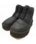 UGG（アグ）の古着「Neumel Platform Zip」｜ブラック