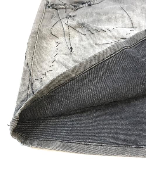 GALLIANO（ガリアーノ）GALLIANO (ガリアーノ) ミニスカート ブラック サイズ:26/40の古着・服飾アイテム