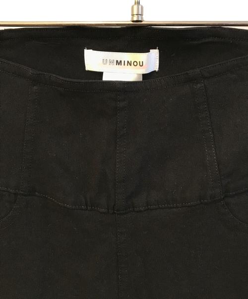 UNMINOU（アンミヌ）UNMINOU (アンミヌ) ヘムフリルスキニー EG01606 ブラック サイズ:Freeの古着・服飾アイテム