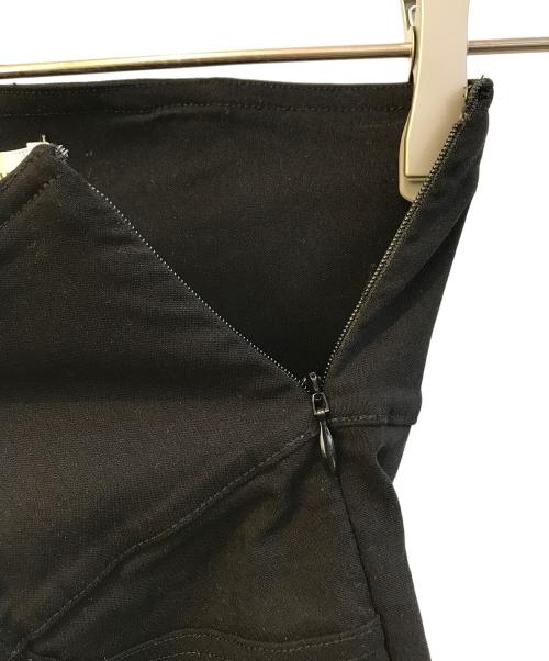UNMINOU（アンミヌ）UNMINOU (アンミヌ) ヘムフリルスキニー EG01606 ブラック サイズ:Freeの古着・服飾アイテム