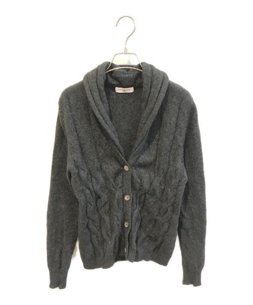 OLD ENGLAND（オールドイングランド）OLD ENGLAND (オールドイングランド) カシミヤカーディガン　57720231 グレー サイズ:36の古着・服飾アイテム