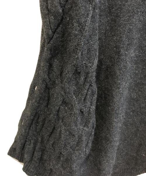 OLD ENGLAND（オールドイングランド）OLD ENGLAND (オールドイングランド) カシミヤカーディガン　57720231 グレー サイズ:36の古着・服飾アイテム