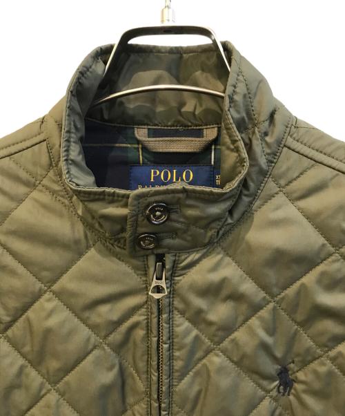 POLO RALPH LAUREN（ポロ・ラルフローレン）POLO RALPH LAUREN (ポロ・ラルフローレン) キルティングジャケット グリーン サイズ:XSの古着・服飾アイテム