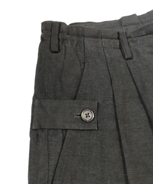 Yohji Yamamoto pour homme（ヨウジヤマモト プールオム）Yohji Yamamoto pour homme (ヨウジヤマモト プールオム) Tab Pants　HS-P65-308 ブラック サイズ:2の古着・服飾アイテム
