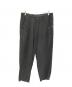 Yohji Yamamoto pour homme（ヨウジヤマモト プールオム）の古着「Tab Pants　HS-P65-308」｜ブラック