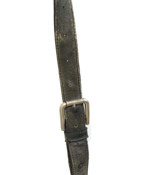 DOLCE & GABBANA（ドルチェ＆ガッバーナ）DOLCE & GABBANA (ドルチェ＆ガッバーナ) レザーバッグ ブラックの古着・服飾アイテム