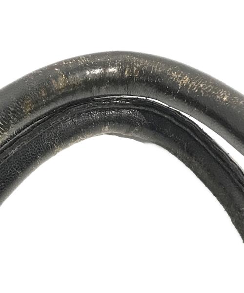 DOLCE & GABBANA（ドルチェ＆ガッバーナ）DOLCE & GABBANA (ドルチェ＆ガッバーナ) レザーバッグ ブラックの古着・服飾アイテム