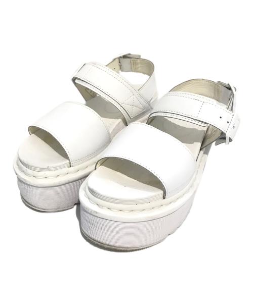 Dr.Martens（ドクターマーチン）Dr.Martens (ドクターマーチン) VOSS QUAD　SH02X ホワイト サイズ:UK3の古着・服飾アイテム