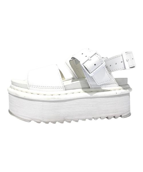 Dr.Martens（ドクターマーチン）Dr.Martens (ドクターマーチン) VOSS QUAD　SH02X ホワイト サイズ:UK3の古着・服飾アイテム