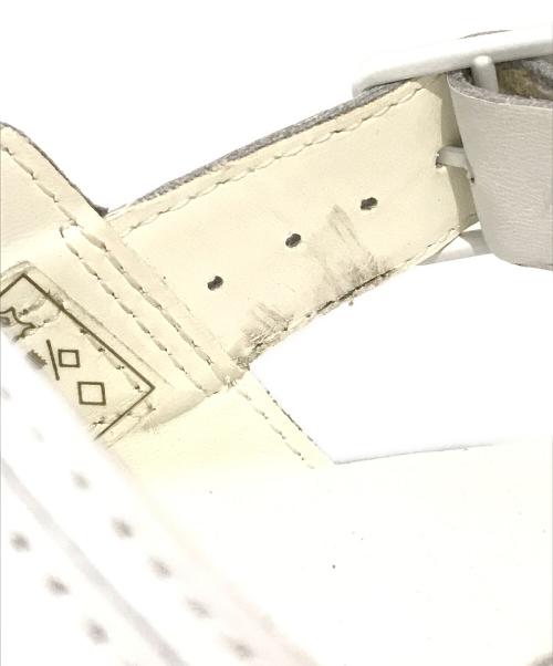 Dr.Martens（ドクターマーチン）Dr.Martens (ドクターマーチン) VOSS QUAD　SH02X ホワイト サイズ:UK3の古着・服飾アイテム