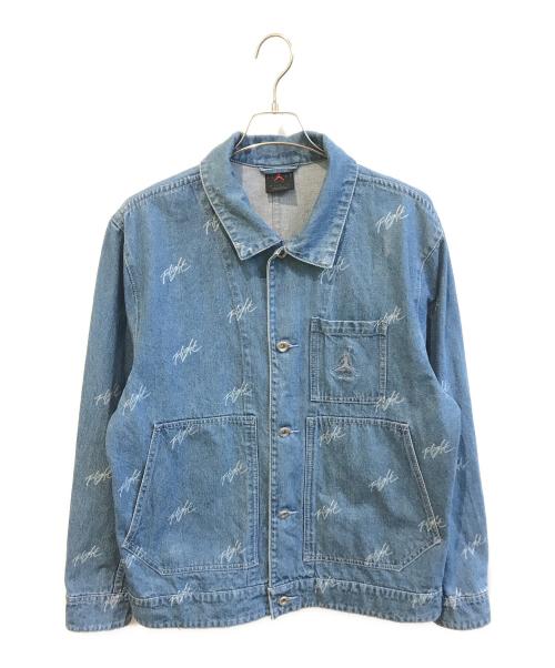 JORDAN（ジョーダン）JORDAN (ジョーダン) AS M J FLT HRTG DENIM JKT　FN4650-436 インディゴ サイズ:XLの古着・服飾アイテム