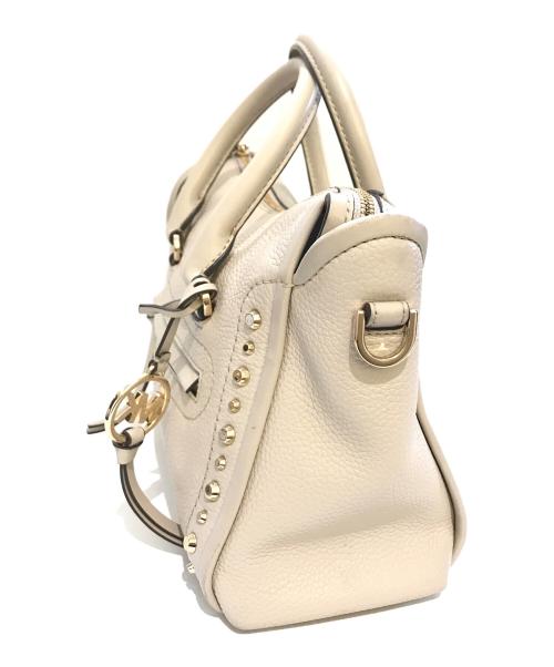 MICHAEL KORS（マイケル・コース）MICHAEL KORS (マイケル・コース) 2WAYショルダーバッグ　30S0GCCS1T ベージュの古着・服飾アイテム