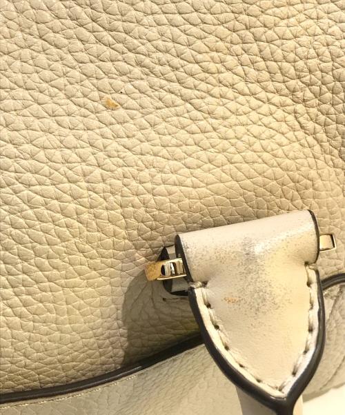 MICHAEL KORS（マイケル・コース）MICHAEL KORS (マイケル・コース) 2WAYショルダーバッグ　30S0GCCS1T ベージュの古着・服飾アイテム