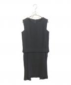 re:edition project 165リ・エディション・プロジェクト 165）の古着「ローウエストワンピース　R3EEX-71890」｜ブラック