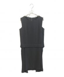 re:edition project 165（リ・エディション・プロジェクト 165）の古着「ローウエストワンピース　R3EEX-71890」｜ブラック