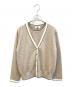 J.PRESS（ジェイプレス）の古着「トリムツイン ニット　KRGJGW0020」｜ベージュ