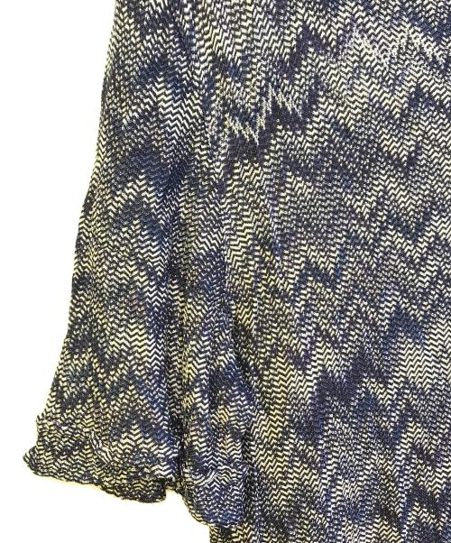 missoni（ミッソーニ）missoni (ミッソーニ) ニット ネイビー サイズ:54の古着・服飾アイテム