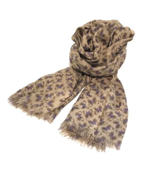 BOTTEGA VENETA（ボッテガベネタ）BOTTEGA VENETA (ボッテガベネタ) カシミヤストール ベージュの古着・服飾アイテム