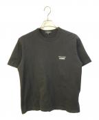 COMME des GARCONS HOMMEコムデギャルソン オム）の古着「ロゴプリントTシャツ　HO-T101」｜ブラック