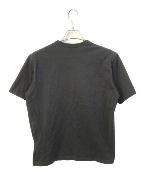 COMME des GARCONS HOMME（コムデギャルソン オム）COMME des GARCONS HOMME (コムデギャルソン オム) ロゴプリントTシャツ　HO-T101 ブラック サイズ:Ｌの古着・服飾アイテム