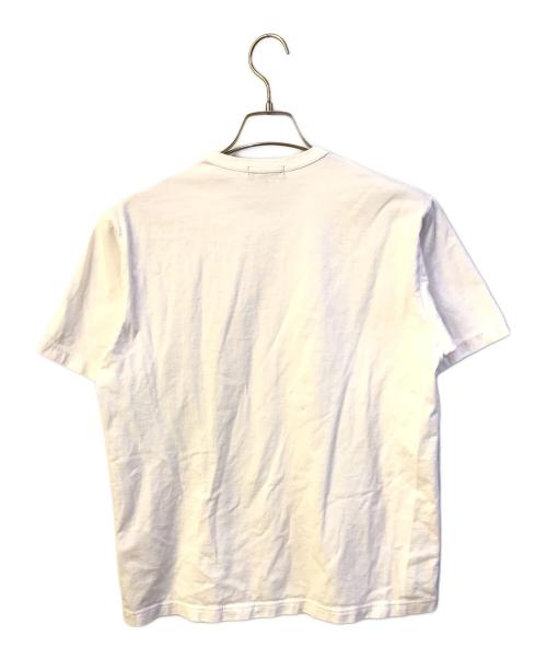 COMME des GARCONS HOMME（コムデギャルソン オム）COMME des GARCONS HOMME (コムデギャルソン オム) ロゴプリントTシャツ　HO-T101 ホワイト サイズ:Ｌの古着・服飾アイテム