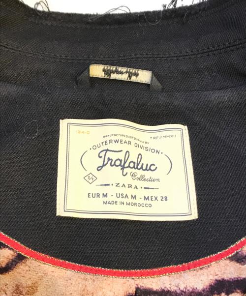 ZARA（ザラ）ZARA (ザラ) ナポレオンジャケット ブラック サイズ:Mの古着・服飾アイテム