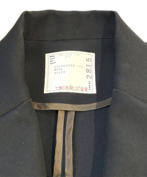 sacai（サカイ）sacai (サカイ) Technical Jersey Jacket ブラック サイズ:1の古着・服飾アイテム