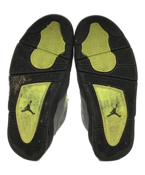 NIKE（ナイキ）NIKE (ナイキ) AIR JORDAN 4 RETRO SE '95 NEON グレー サイズ:27.5の古着・服飾アイテム