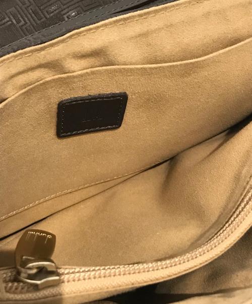 dunhill（ダンヒル）dunhill (ダンヒル) クラッチバッグ ブラウンの古着・服飾アイテム