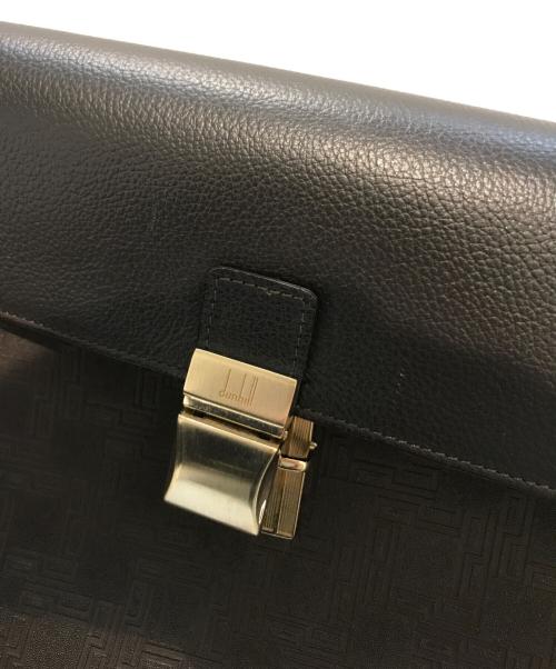 dunhill（ダンヒル）dunhill (ダンヒル) クラッチバッグ ブラウンの古着・服飾アイテム