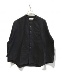 Graphpaper（グラフペーパー）の古着「Oxford oversized shirt GM203-50137B」｜ネイビー