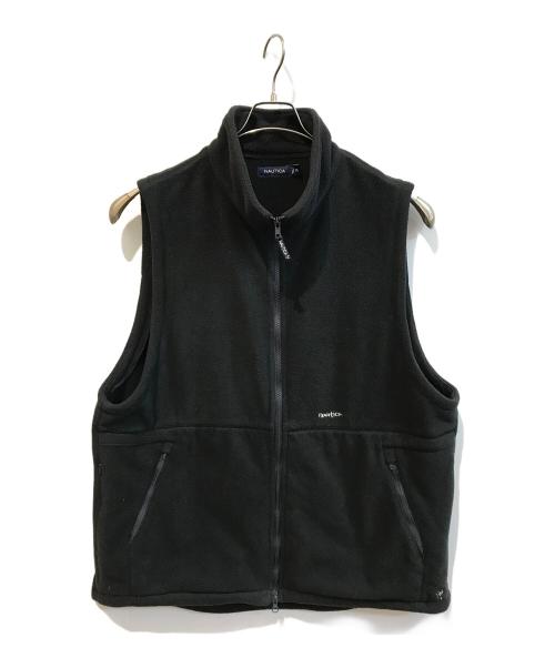 NAUTICA（ノーティカ）NAUTICA (ノーティカ) Recycled Fleece Vest　213-1516 ブラック サイズ:ＸＸＬの古着・服飾アイテム