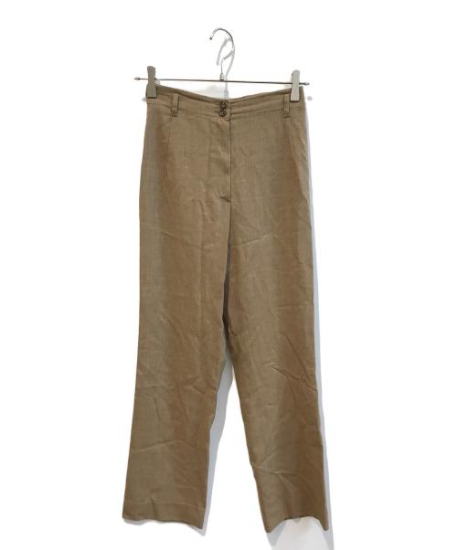 JIL SANDER（ジルサンダー）JIL SANDER (ジルサンダー) 90ｓリネンセットアップスーツ ベージュ サイズ:36の古着・服飾アイテム