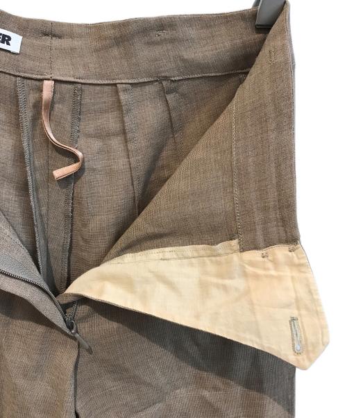 JIL SANDER（ジルサンダー）JIL SANDER (ジルサンダー) 90ｓリネンセットアップスーツ ベージュ サイズ:36の古着・服飾アイテム