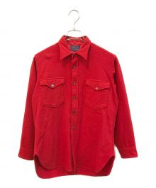 PENDLETON（ペンドルトン）の古着「ウールシャツ」｜レッド