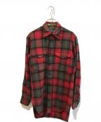 PENDLETONペンドルトン）の古着「ウールチェックシャツ」｜レッド