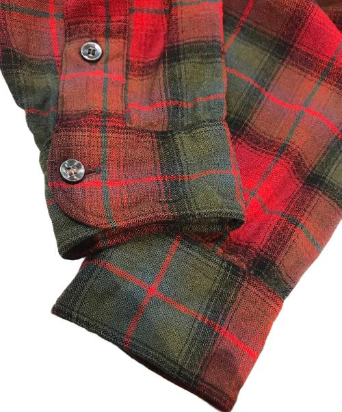PENDLETON（ペンドルトン）PENDLETON (ペンドルトン) ウールチェックシャツ レッド サイズ:SIZE 14 1/2の古着・服飾アイテム