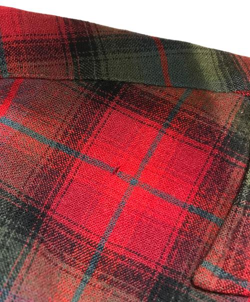 PENDLETON（ペンドルトン）PENDLETON (ペンドルトン) ウールチェックシャツ レッド サイズ:SIZE 14 1/2の古着・服飾アイテム