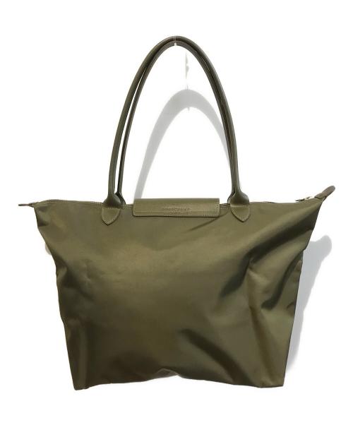 LONGCHAMP（ロンシャン）LONGCHAMP (ロンシャン) Le Pliage M Tote bag グリーンの古着・服飾アイテム