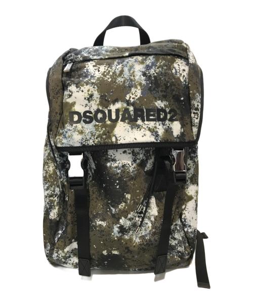 DSQUARED2（ディースクエアード）DSQUARED2 (ディースクエアード) Urban Backpack　BPM0103 16808168 カーキの古着・服飾アイテム