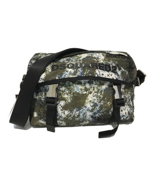 DSQUARED2（ディースクエアード）DSQUARED2 (ディースクエアード) ショルダーバッグ カーキの古着・服飾アイテム