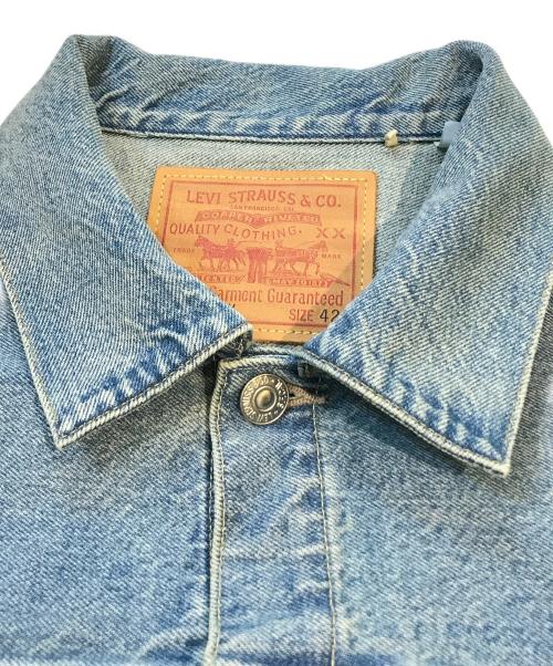 LEVI'S（リーバイス）LEVI'S (リーバイス) 復刻2ndデニムジャケット インディゴ サイズ:42 未使用品の古着・服飾アイテム