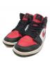 NIKE（ナイキ）の古着「AIR JORDAN1 MID　554724-079」｜レッド×ブラック