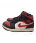 NIKE (ナイキ) AIR JORDAN1 MID　554724-079 レッド×ブラック サイズ:26.5cm：7000円