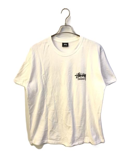 stussy（ステューシー）stussy (ステューシー) HONOLULU Tシャツ ホワイト サイズ:Ｌの古着・服飾アイテム