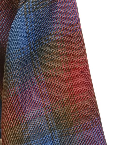 BEAMS（ビームス）BEAMS (ビームス) オンブレチェック キルトシャツブルゾン　38-18-0292-791 ブルー×レッド サイズ:Ｓの古着・服飾アイテム