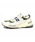 NEW BALANCE (ニューバランス) ローカットスニーカー　U992GB アイボリー×グリーン サイズ:27：18000円