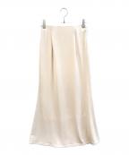 emmiエミ）の古着「ベロアナロースカート　13WCS244087」｜ベージュ